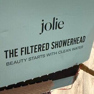Jolie Filtered Showerhead Brushed Gold High Pressure Beauty Water Filter 1.8 GPM